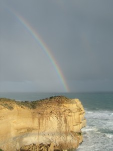 Rainbow Great Ocean Road